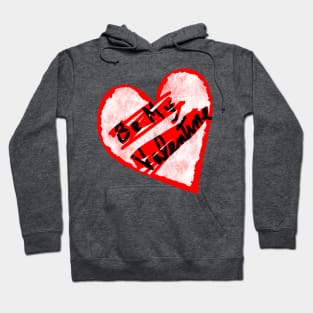 Text Reveal Be My Valentine Heart Hoodie